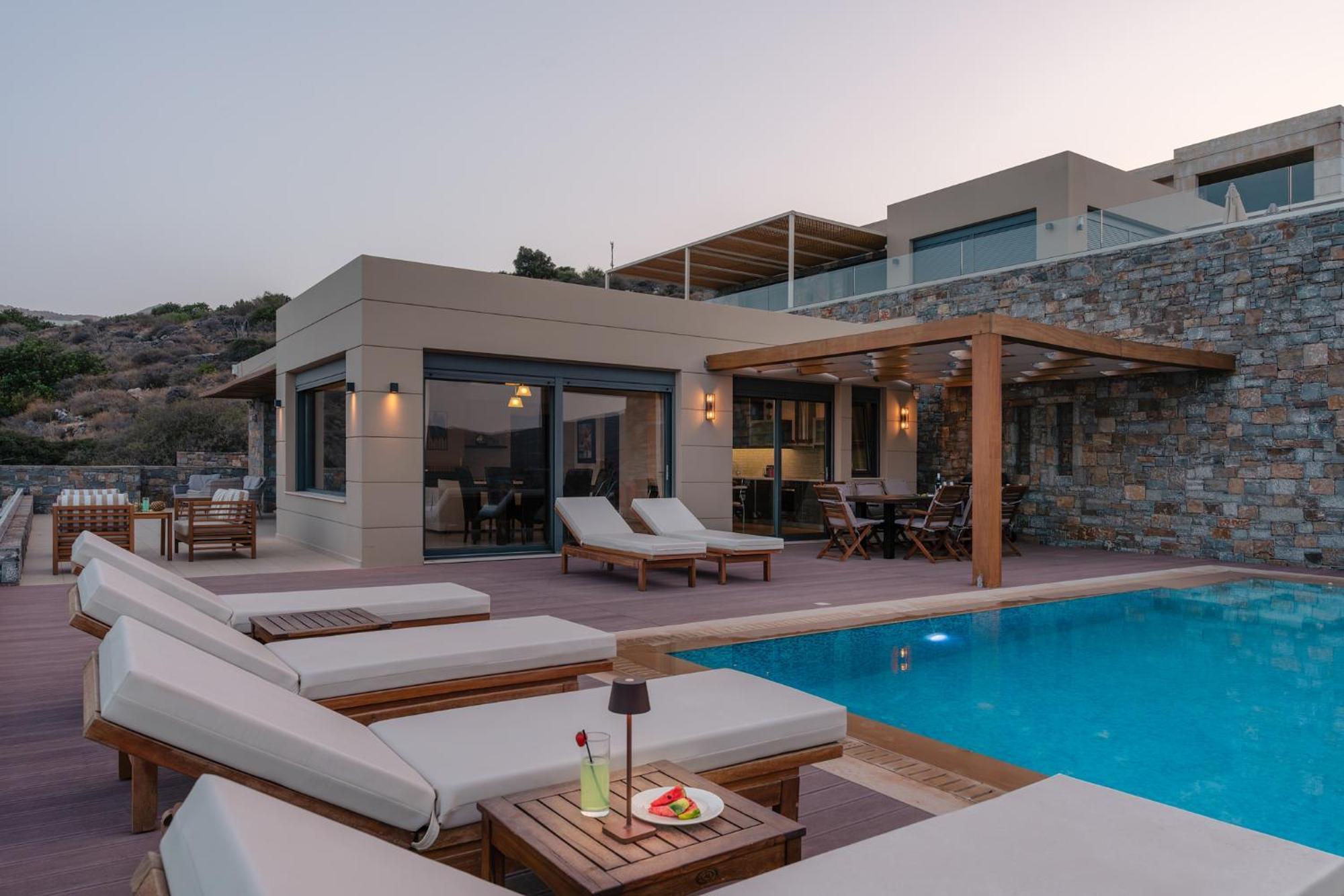 Elounda Panorama Villa Exterior foto