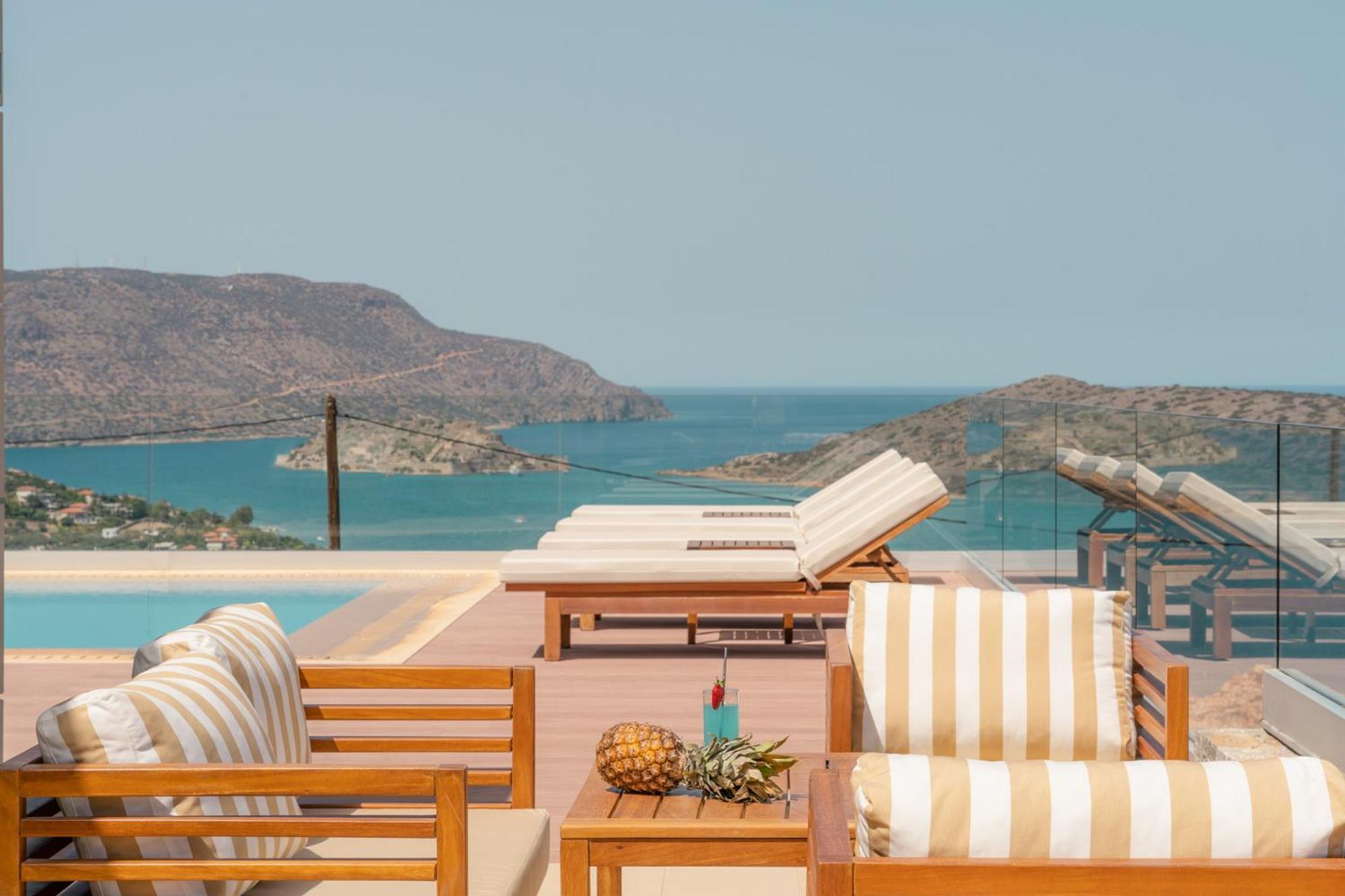 Elounda Panorama Villa Exterior foto