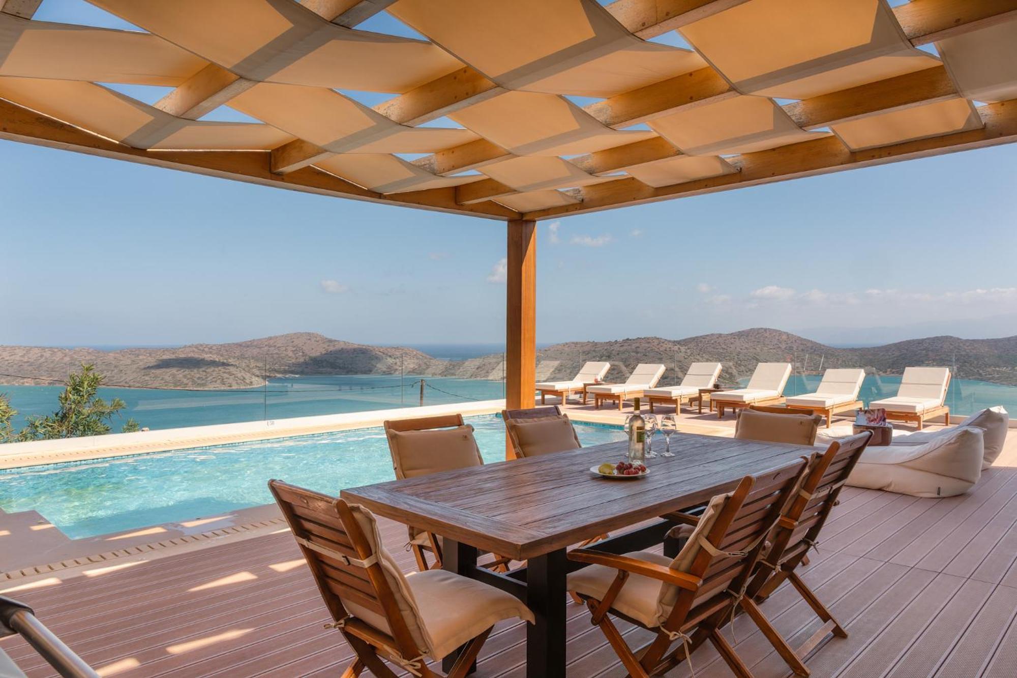 Elounda Panorama Villa Exterior foto