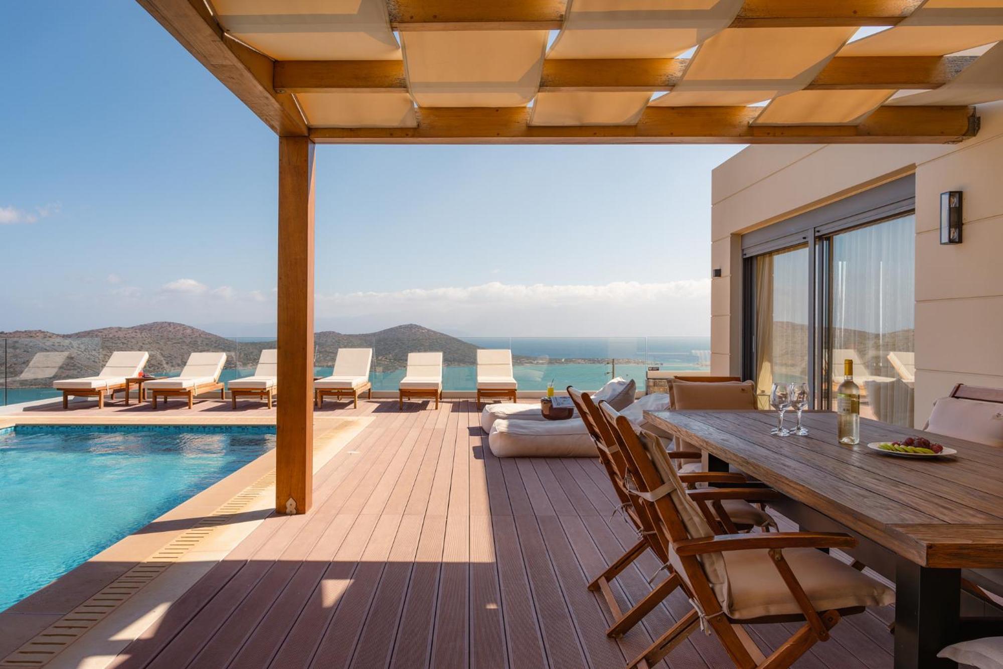 Elounda Panorama Villa Exterior foto