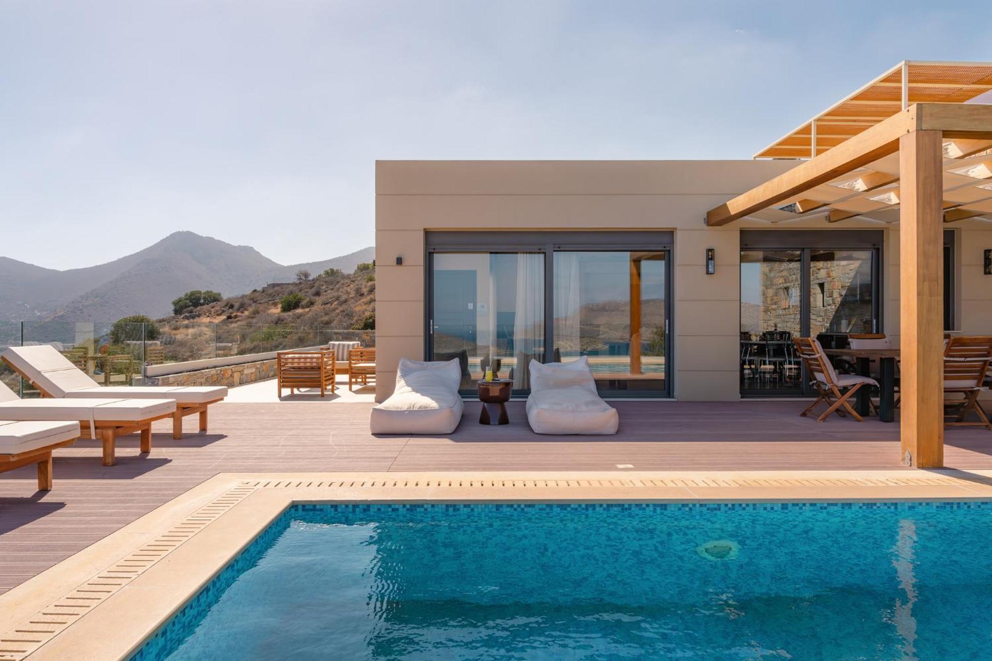 Elounda Panorama Villa Exterior foto