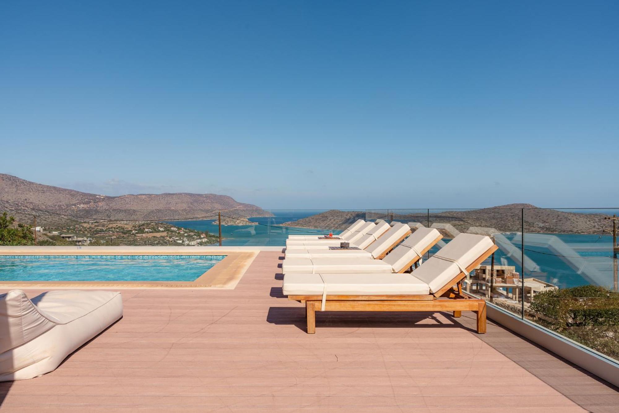 Elounda Panorama Villa Exterior foto