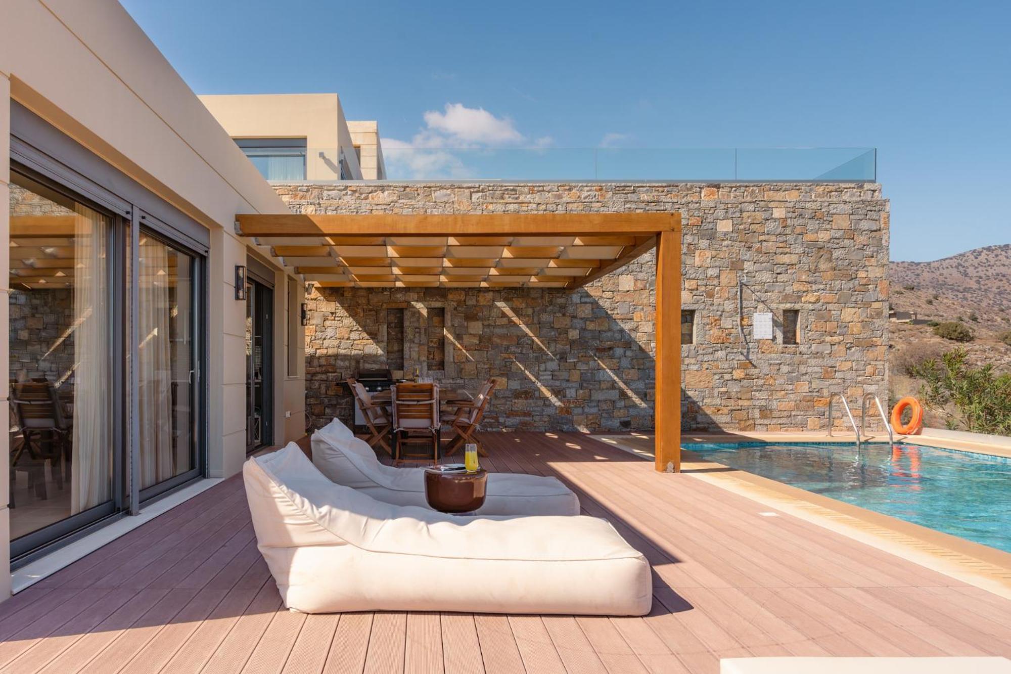 Elounda Panorama Villa Exterior foto
